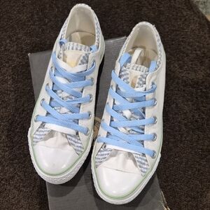 Converse All Star White Carmine Mint Sneakers